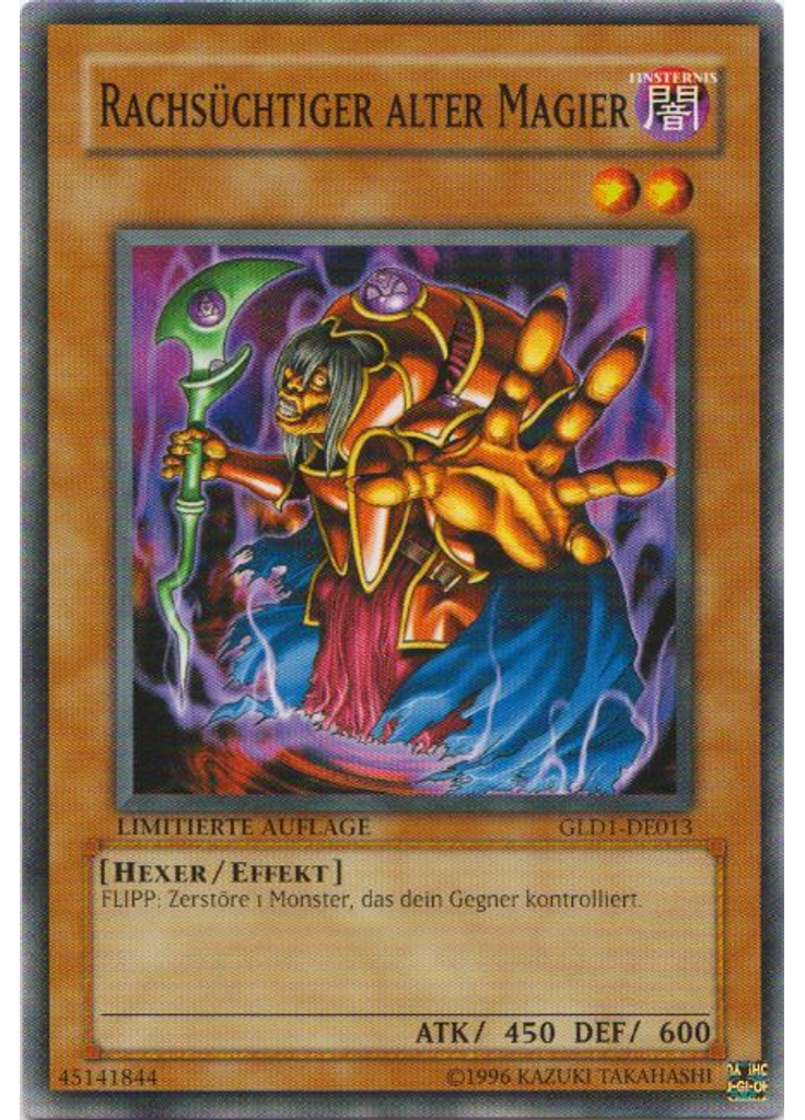 Rachsüchtiger alter Magier