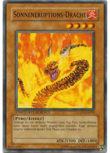 Sonneneruptions-Drache