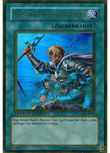 Verstärkung für die Armee