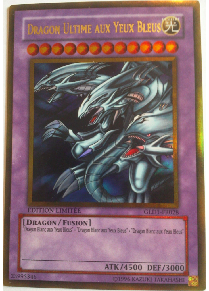 Dragon Ultime aux Yeux Bleus