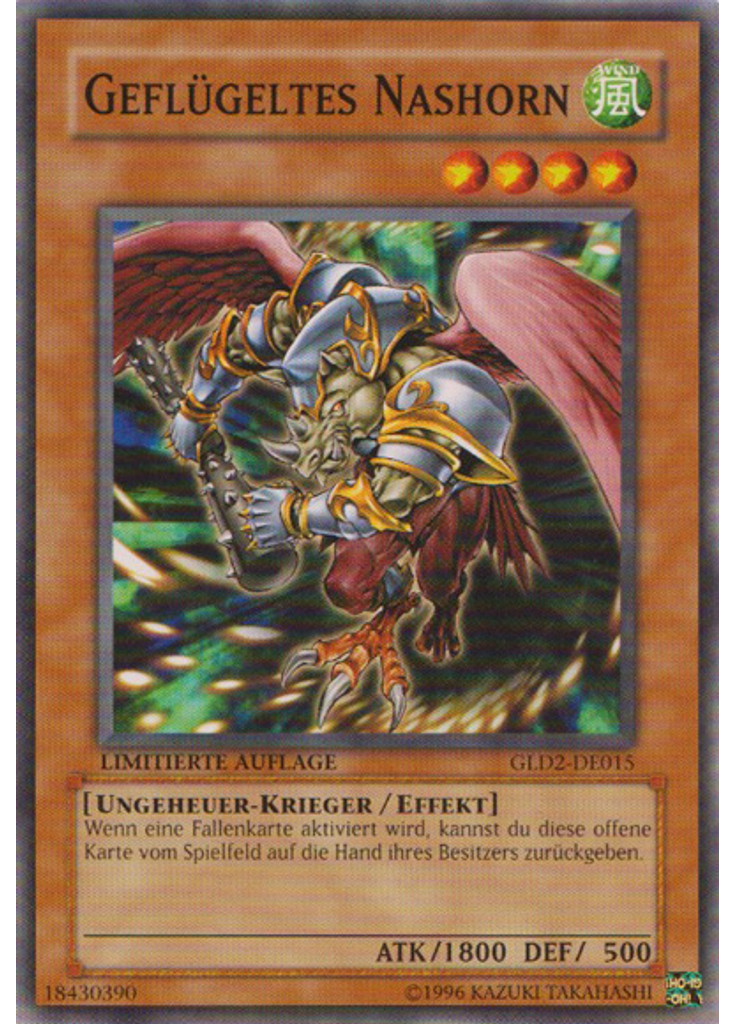 Geflügeltes Nashorn
