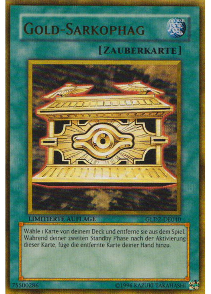 Gold-Sarkophag