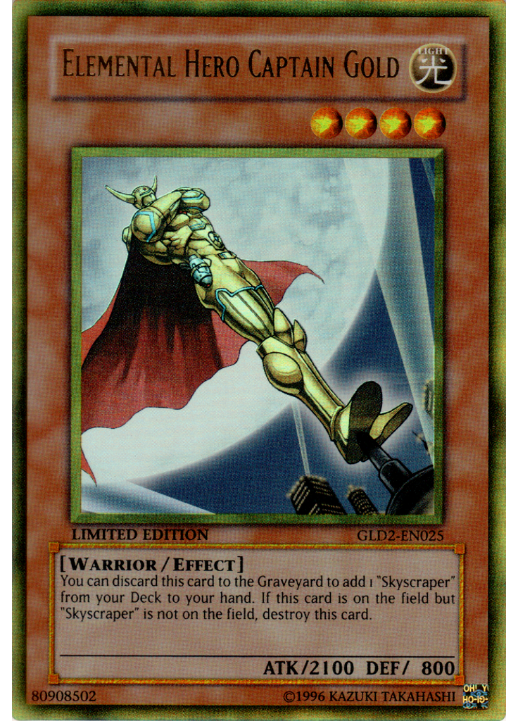 Elemental HERO Captain Gold