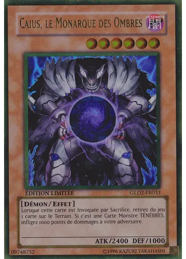 Caius, le Monarque des Ombres