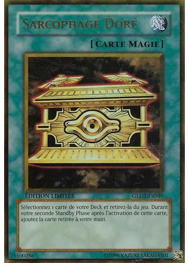 Sarcophage Doré