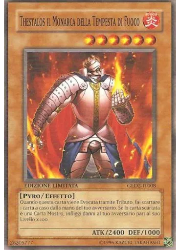 Thestalos il Monarca della Tempesta di Fuoco