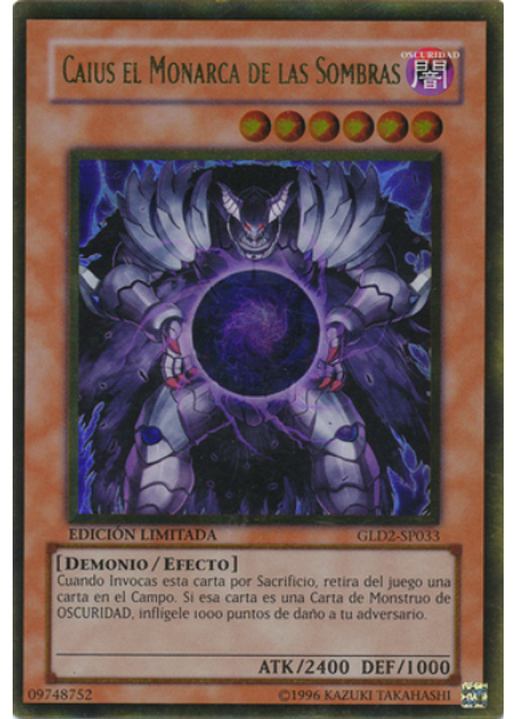 Caius el Monarca de las Sombras