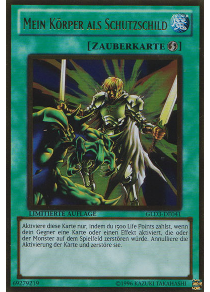 Mein Körper als Schutzschild