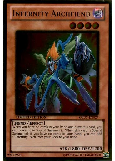 Infernity Archfiend — Gold Series 3