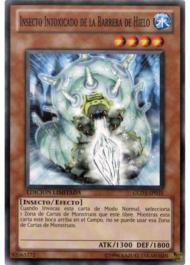 Insecto Intoxicado de la Barrera de Hielo