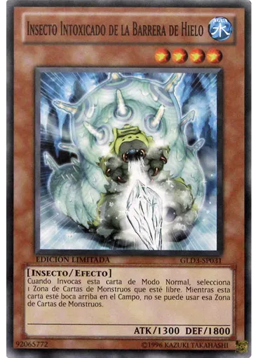 Insecto Intoxicado de la Barrera de Hielo