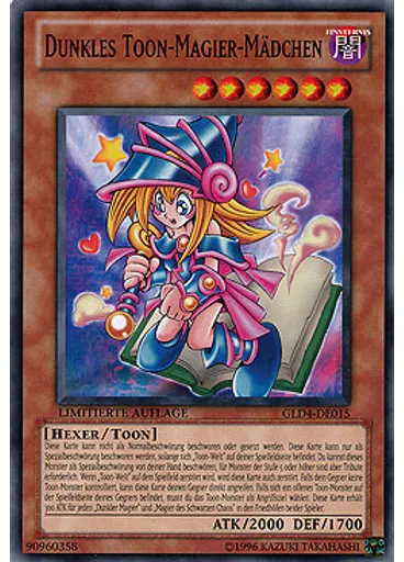 Toon-Dunkles Magier-Mädchen — Gold Series 4: Pyramids Edition