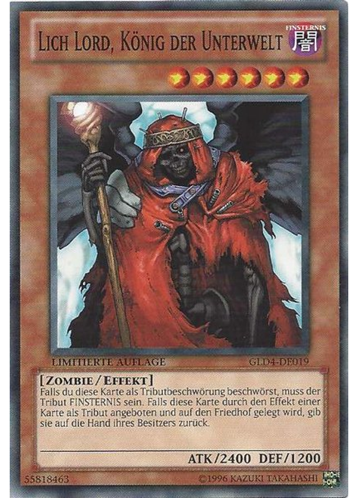 Lich Lord, König der Unterwelt