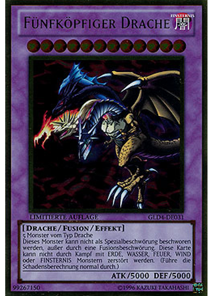 Fünfköpfiger Drache