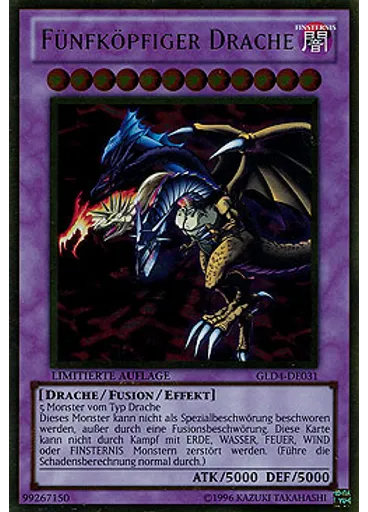 Fünfköpfiger Drache
