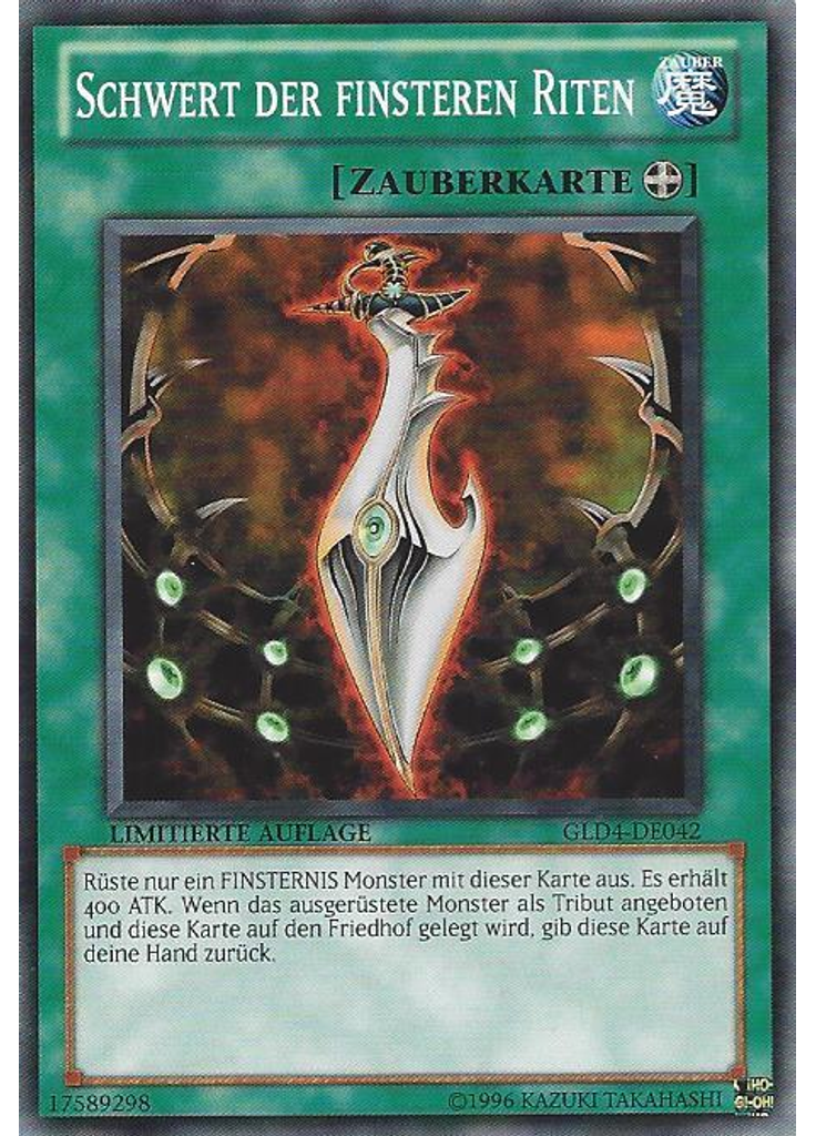 Schwert der finsteren Riten