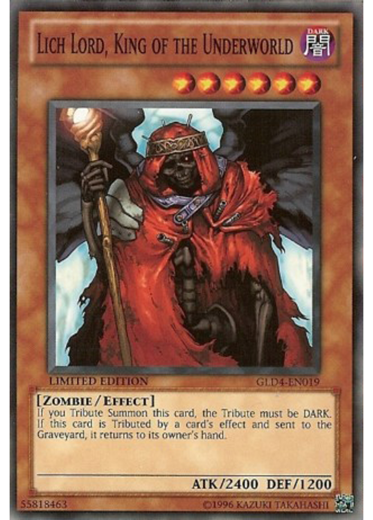 Lich Lord, King of the Underworld