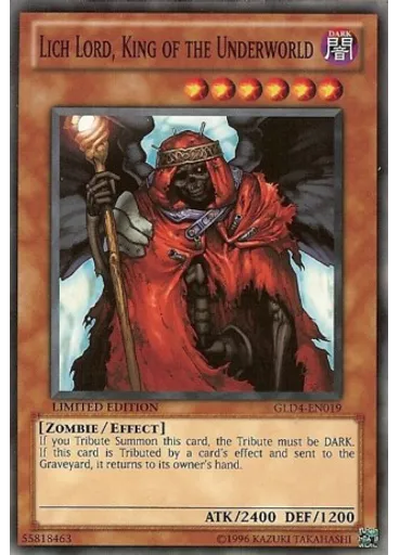Lich Lord, King of the Underworld