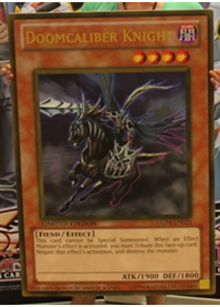 Doomcaliber Knight (Gold Rare Limited Gc)