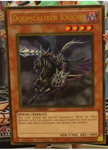 Doomcaliber Knight (Gold Rare Limited Gc)