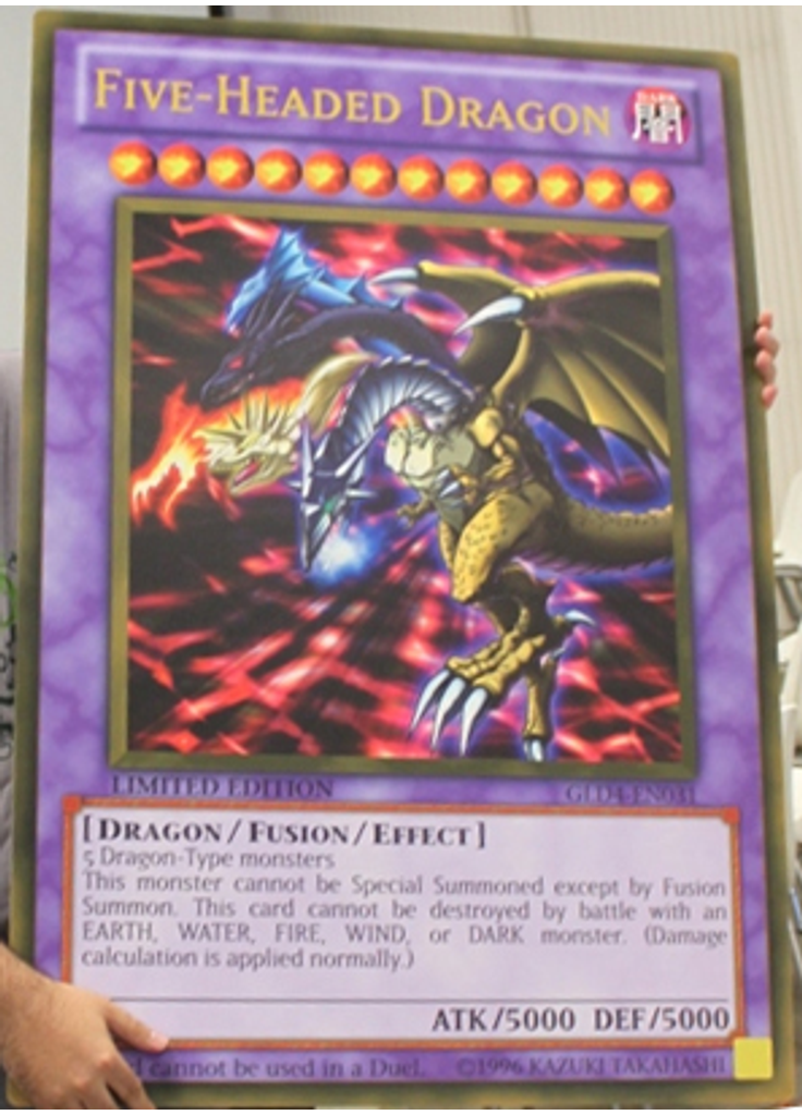 Five-Headed Dragon (Gold Rare Limited Gc)