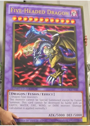 Five-Headed Dragon (Gold Rare Limited Gc)