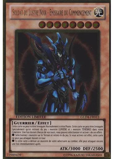Soldat du Lustre Noir - Émissaire du Commencement