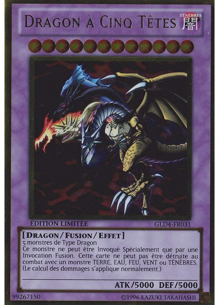 Dragon à Cinq Têtes