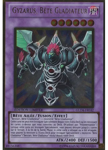 Gyzarus, Bête Gladiateur