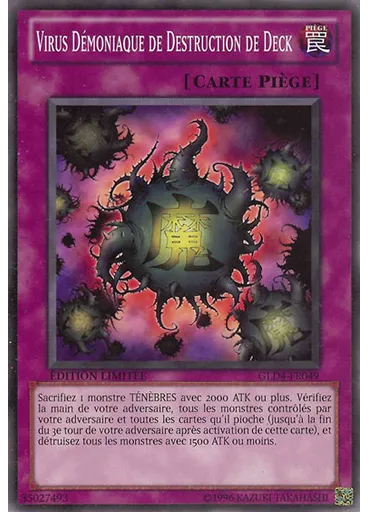 Virus Démoniaque de Destruction de Deck