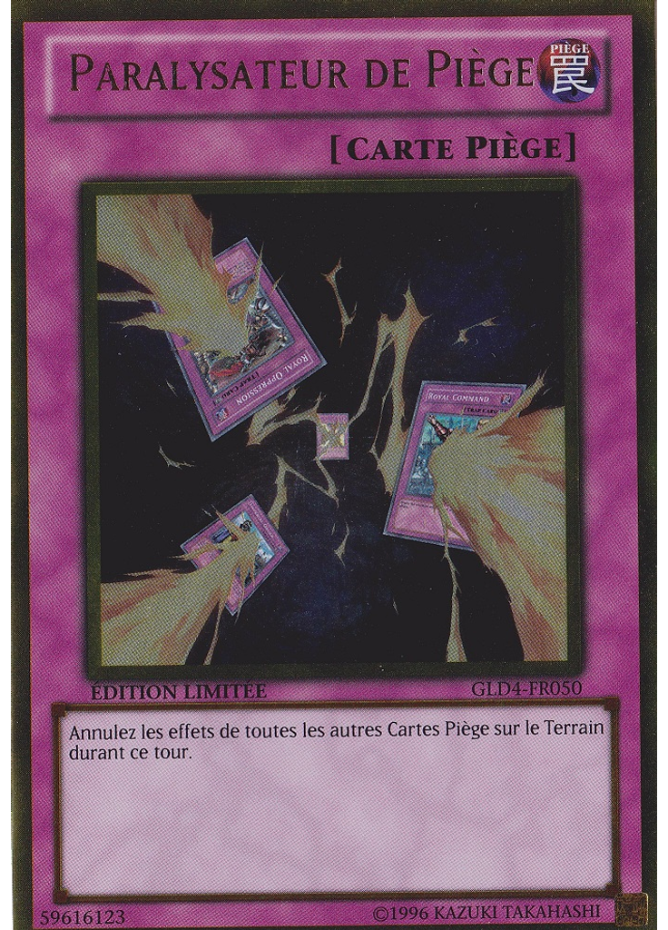 Paralysateur de Piège