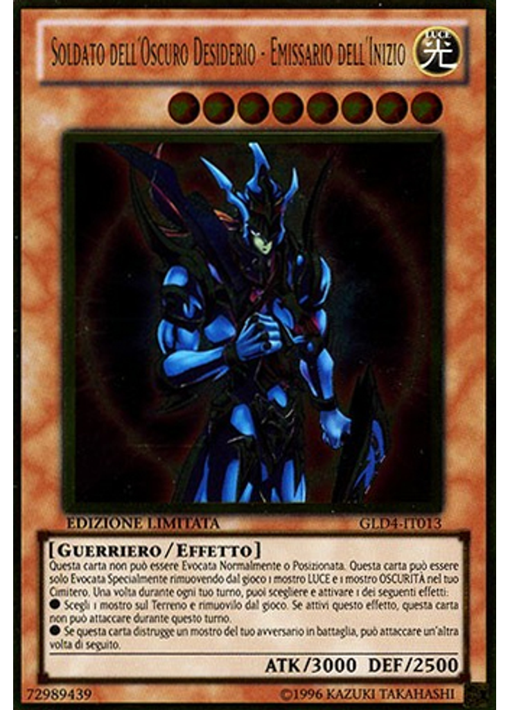 Glorioso Soldato Nero - Emissario dell'Inizio