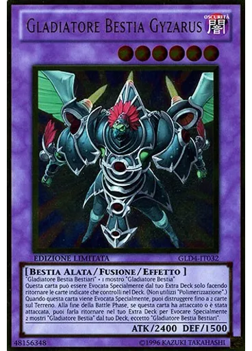 Gladiatore Bestia Gyzarus — Serie Oro 4: Edizione Piramidi