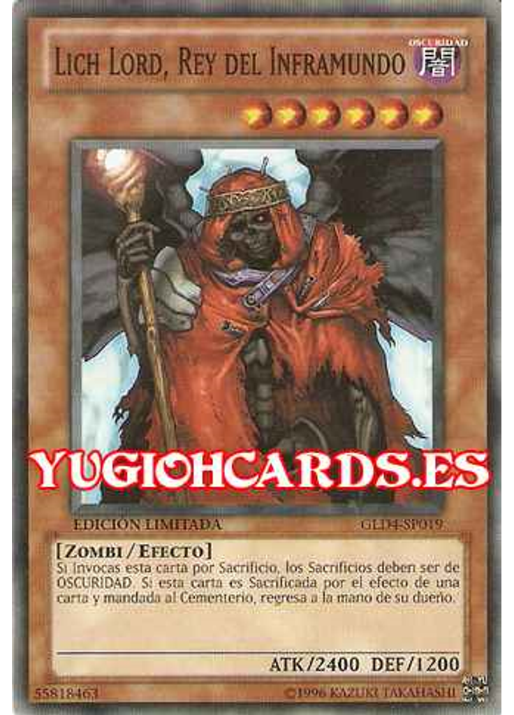 Lich Lord, Rey del Inframundo