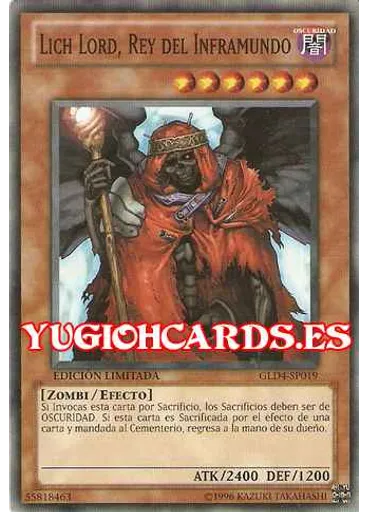 Lich Lord, Rey del Inframundo