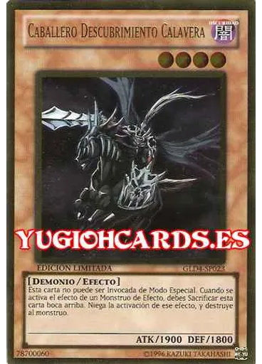 Caballero Descubrimiento Calavera
