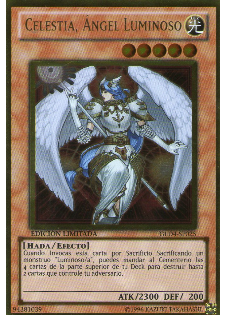 Celestia, Ángel Luminoso