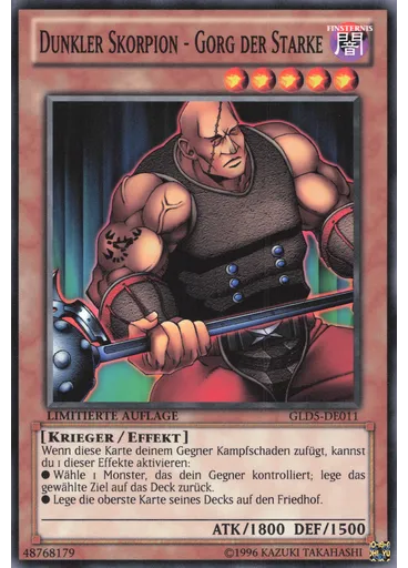 Dunkler Skorpion - Gorg der Starke