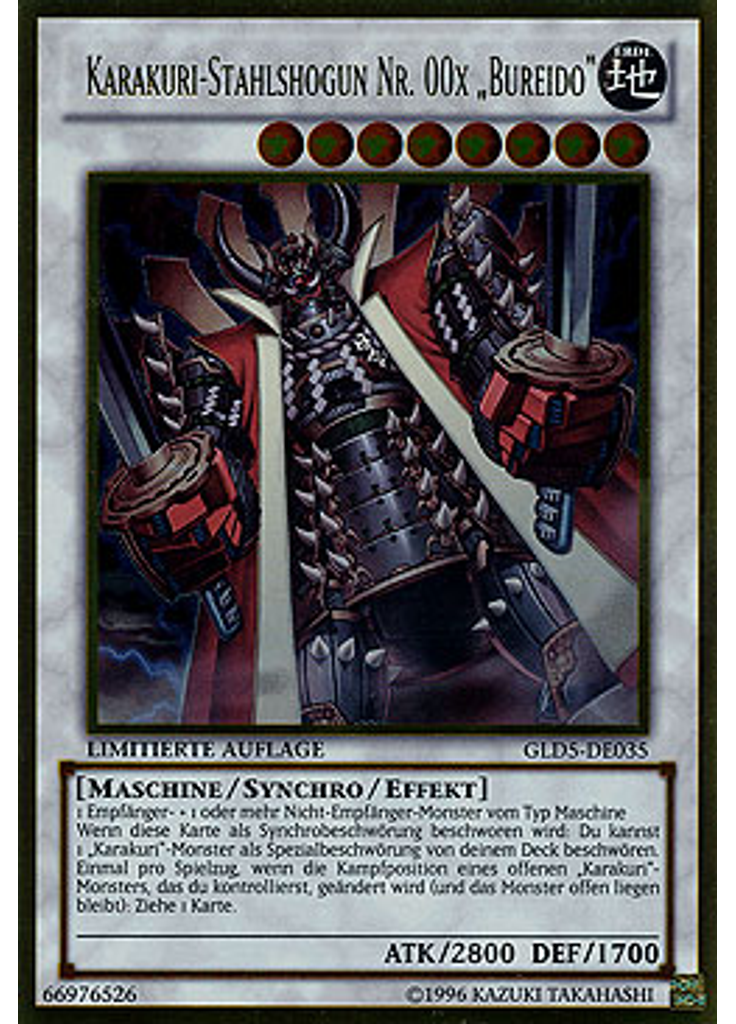 Karakuri-Stahlshogun Nr. 00x „Bureido“