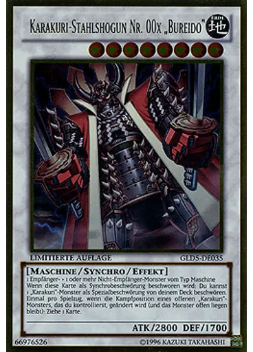 Karakuri-Stahlshogun Nr. 00x „Bureido“