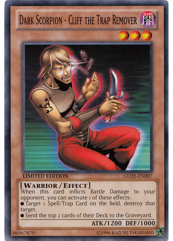 Dark Scorpion - Cliff the Trap Remover