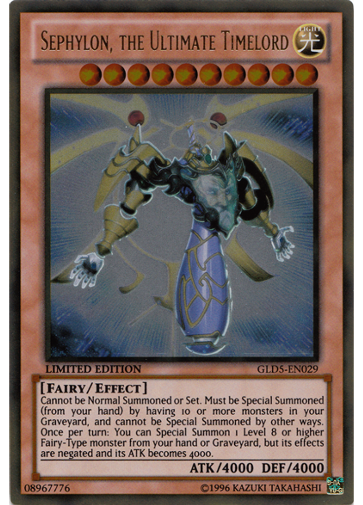 Sephylon, the Ultimate Timelord