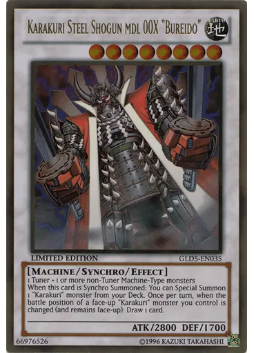 Karakuri Steel Shogun mdl 00X "Bureido"