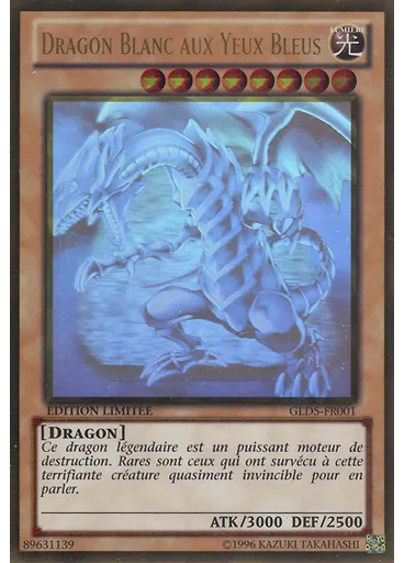 Dragon Blanc aux Yeux Bleus