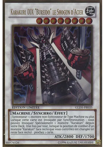 Karakuri 00X "Bureido" le Shogun d'Acier — Collection Gold: La Mine Hantée