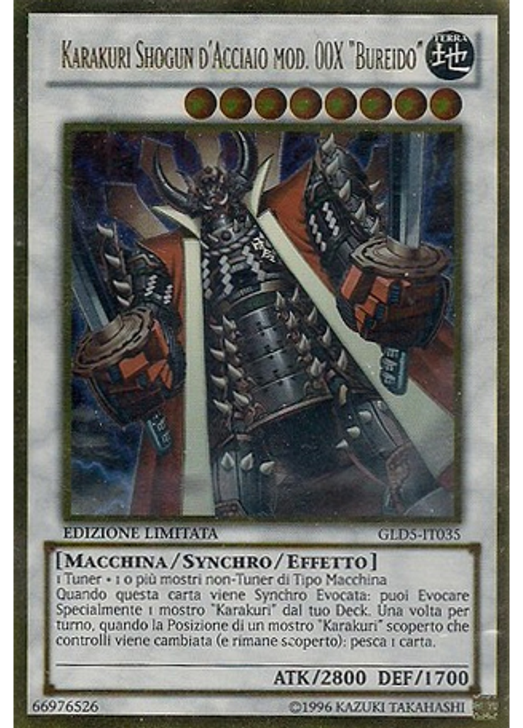 Karakuri Shogun d'Acciaio mod. 00X "Bureido"