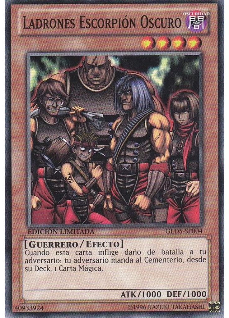 Ladrones Escorpión Oscuro