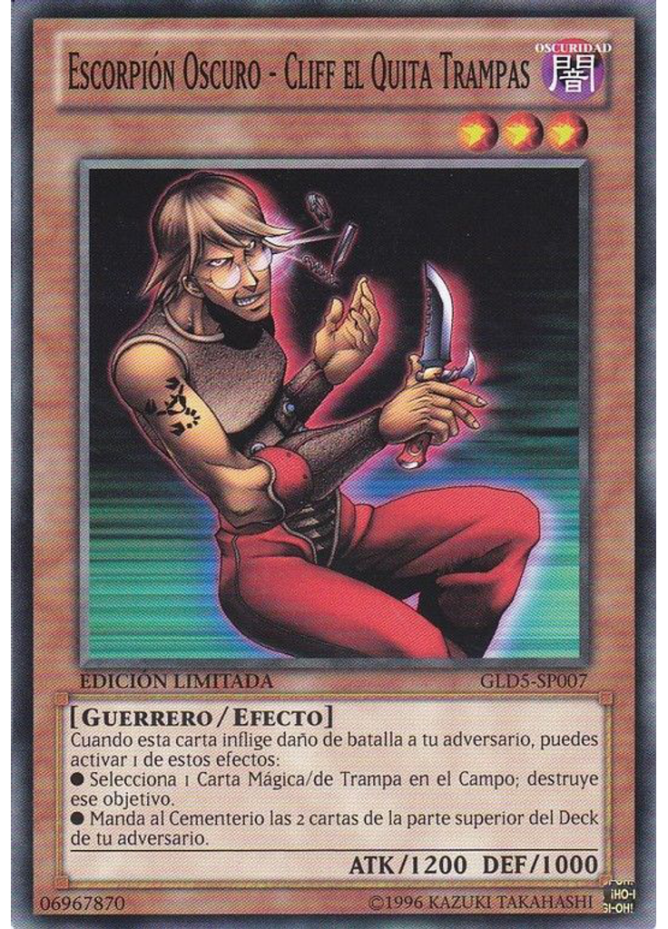 Escorpión Oscuro - Cliff el Quita Trampas