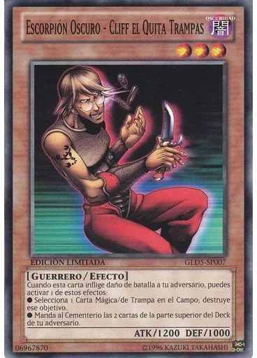 Escorpión Oscuro - Cliff el Quita Trampas