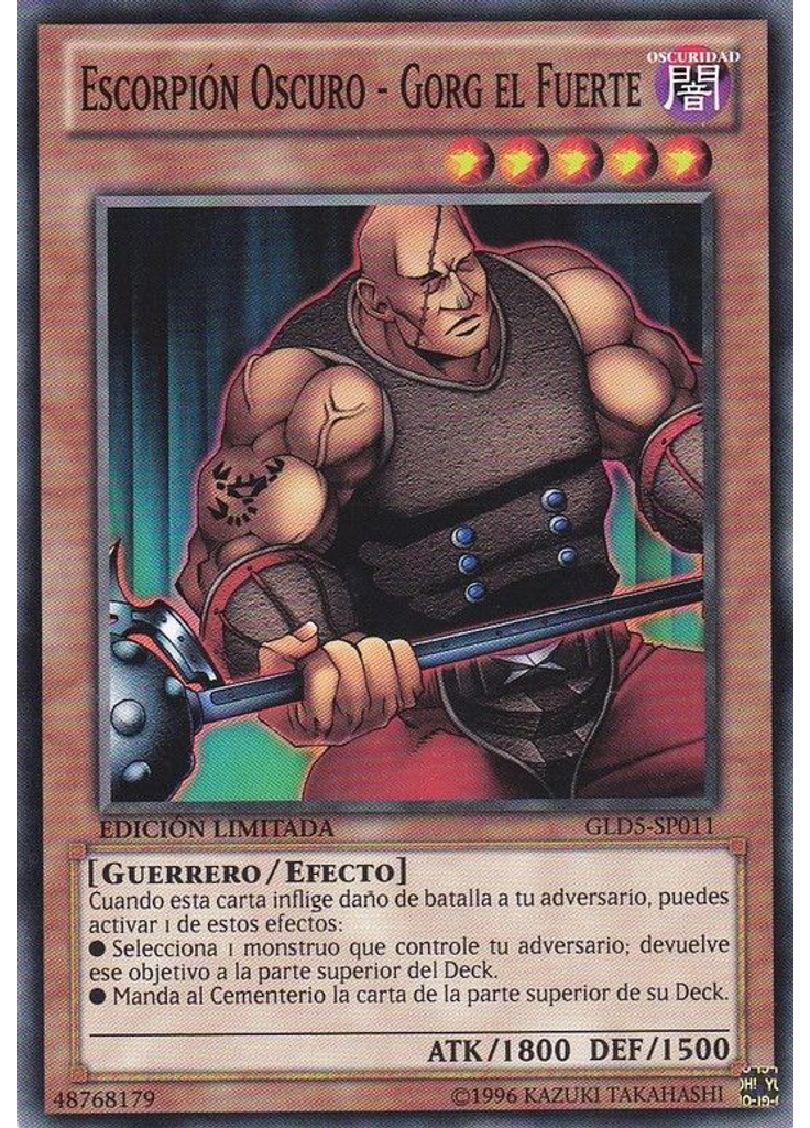 Escorpión Oscuro - Gorg el Fuerte